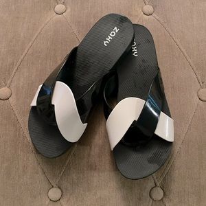 Women’s Zaxy Check Slide Sandals
